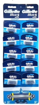 Gillette Blue3 Plus Comfort  Maszynka jednorazowa do golenia 10 szt