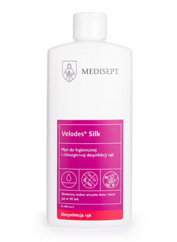 Medisept Velodes Silk Płyn do higieny i chirurgicznej dezynfekcji rąk 500 ml