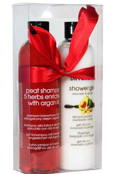 BingoSpa Zestaw Avocado i Imbir Żel pod prysznic 300 ml + Szampon Borowinowy 300 ml