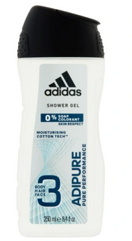 Adidas AdiPure 3W1 Żel pod prysznic 250 ml