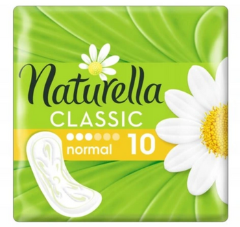 Naturella Normal Podpaski o zapachu rumianku bez skrzydełek  10 szt