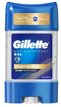Gillette Champion Gold Antyperspirant w żelu dla mężczyz 70 ml