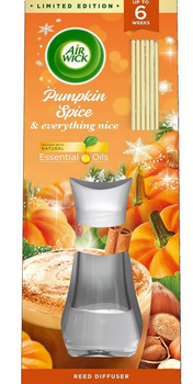 Air Wick Pachnące Patyczki Dynia i Przyprawy Zimowe 25 ml