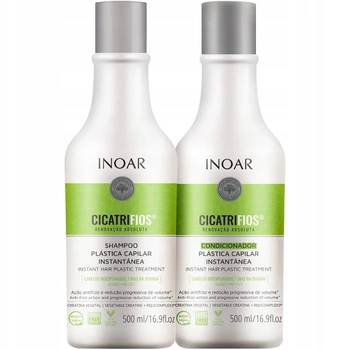 Inoar DUO Cicatrifios Szampon 500 ml + Odżywka 500 ml
