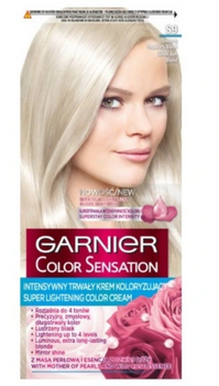Garnier Color Sensation Farba do włosów S9 Srebrny Popielaty Blond