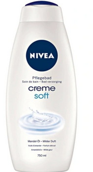 Nivea Creme Soft  Płyn do kąpieli  750 ml