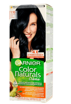 Garnier Color Naturals Creme Farba do włosów 1.10 Granatowa Czerń 60 ml