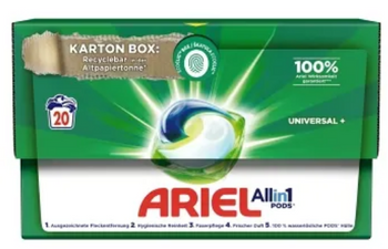 ARIEL 3 in 1 Pods Universal Kapsułki do prania 20 szt