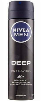 Nivea Men Deep Antyperspirant w spray'u 150 ml