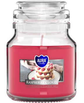 Bispol Świeca Zapachowa w Szkle 120 g  Malinowa chmurka