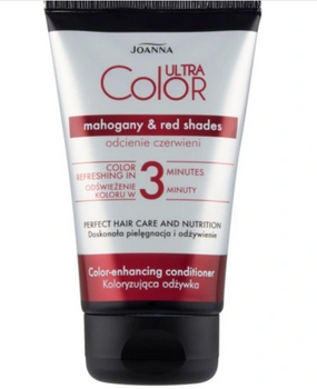 Joanna Ultra Color 3 min Odżywka odcienie czewieni 100 g
