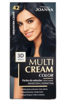 Joanna Multi Cream Color Farba do włosów Hebanowa Czerń 42