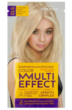 Joanna Multi Effect Color Keratin Complex Szamponetka -01.5 Ultrajasny Blond 35 g