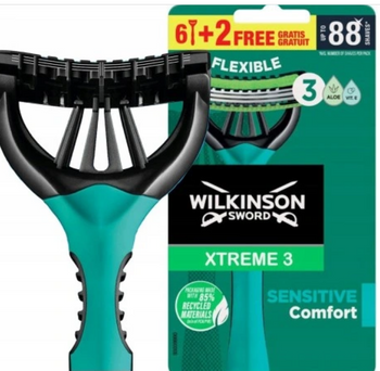 Wilkinson Maszynka do golenia Wilkinson Xtreme3 Sensitive 4+2