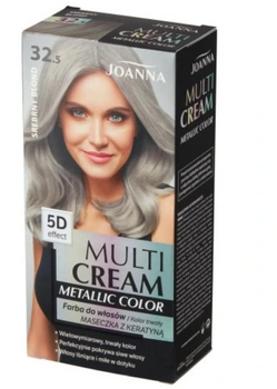 Joanna Multi Cream Color Metallic Farba do włosów  Srebrny blond  32.5