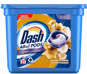 Dash Gouden Orchidee  Kapsułki do prania 21 szt