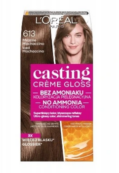 L'Oreal Paris Casting Creme Gloss Farba do włosów 613 Mroźne Mochaccino