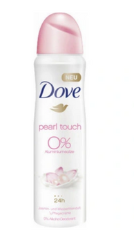 Dove Pearl Touch Zero % Antyperspirant 150 ml