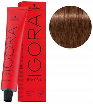 Schwarzkopf Farba Igora Royal 60ml 6-6 CIEMNY BLOND CZEKOLADOWY