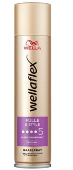 Wellaflex Fulle & Style Lakier do włosów bardzo mocny 250 ml