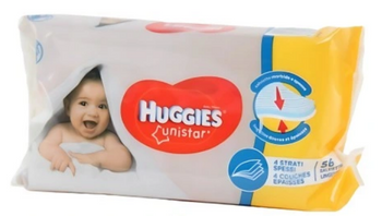 Huggies Unistar Baby Chusteczki nawilżane dla dzieci 56 szt.