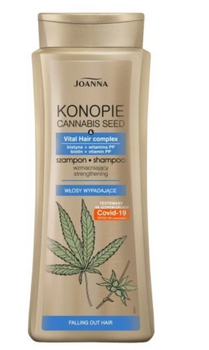 Joanna Konopie Szampon wzmacniający do włosów wypadających 400 ml