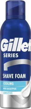 Gillette Series Sensitive Eukaliptus Pianka do golenia 200 ml