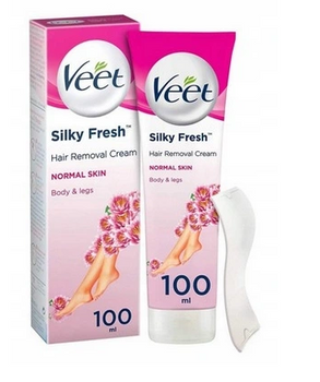 Veet Hair Removal Cream 100 ml   Krem do Depilacji delikatny dla kobiet Normal Skin