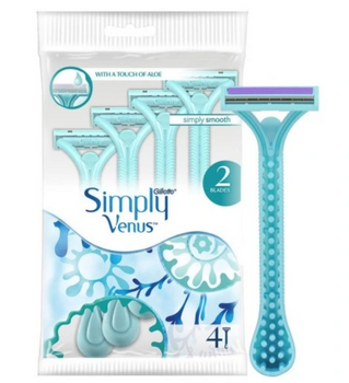 Gillette Simply Venus 2 Maszynka do golenia 4 sztuki