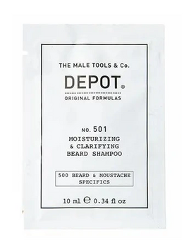 Depot NO. 501 Moisturizing Szampon do Brody 10 ml