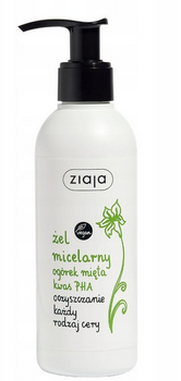 Ziaja Tonik Ogórek Mięta was PHA 190 ml