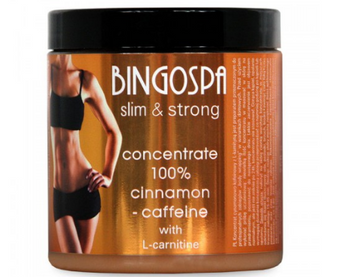 BingoSpa Slim & Strong Koncentrat 100% cynamonowo-kofeinowy z L-karnityną 250g