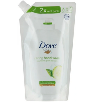 Dove Liquid Hand Wash Cucumber & Green Tea Mydło do rąk  500 ml  Zapas