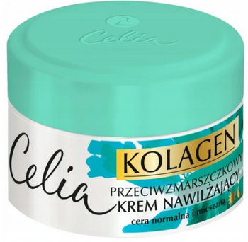 Celia Kolagen Algi Przeciwzmarszczkowy Nawilżający Krem Do Twarzy 50 ml