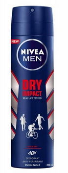 Nivea Men Dry Impact  Antyperspirant w sprayu 200 ml