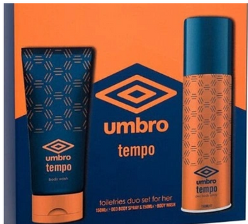 Umbro Tempo Zestaw Kosmetyków dla kobiet Dezodorant + Żel pod Prysznic