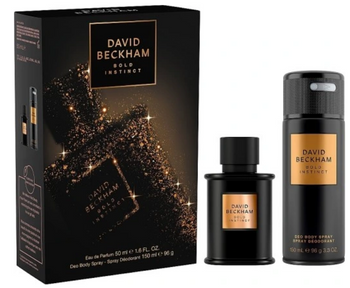 David Beckham Bold Instinct  Zestaw dla Mężczyzn Woda Perfumowana 50 ml + Dezodorant 150 ml