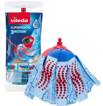 Vileda Wkład do mopa SuperMocio Velour 3Action