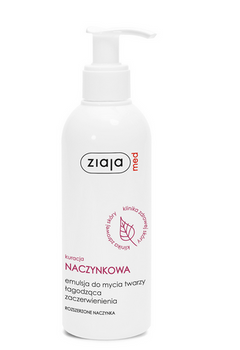 Ziaja Med Kuracja Naczynkowa Emulsja do mycia twarzy łagodząca zaczerwienienia 200 ml