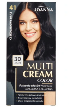 Joanna Multi Cream Color Farba do włosów Czekoladowy Brąz 41