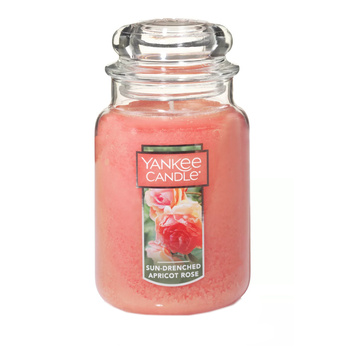 Yankee Candle  Sun-Drenched Apr-Ros Słoik Duży 623g