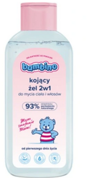 Bambino Kojący Żel do mycia ciała i włosów 2w1 400 ml