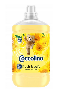 Coccolino Happy Yellow Płyn do płukania o zapachu żółtych letnich kwiatów 1700 ml
