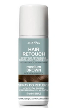 Joanna Hair Retouch Spray do retuszu odrostów Medium Brown 75 ml
