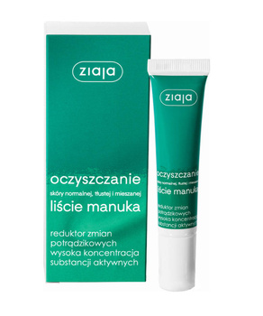 Ziaja liście manuka reduktor zmian potrądzikowych 15ml