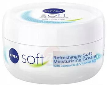 Nivea Soft Krem intensywnie nawilżający delikatny do ciała i rąk 50 ml