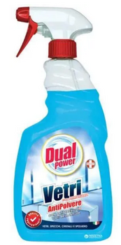 Dual Power Glass Anti -Dust Płyn do mycia okien i szyb 750 ml