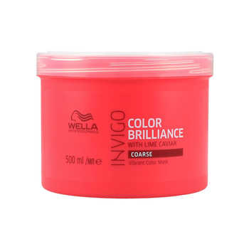 Wella Invigo Brilliance Maska włosy grube 500ml