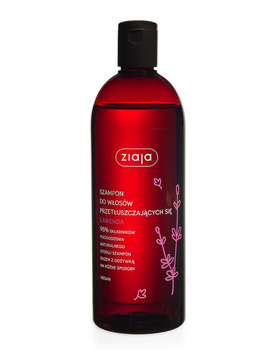 Ziaja Vegan Szampon do włosów przetłuszczających się Lawenda 500 ml  a