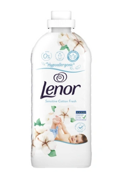 Lenor Płyn do płukania tkanin Hypoalergiczny Sensitive Cotton Fresh Softener 1200 ml